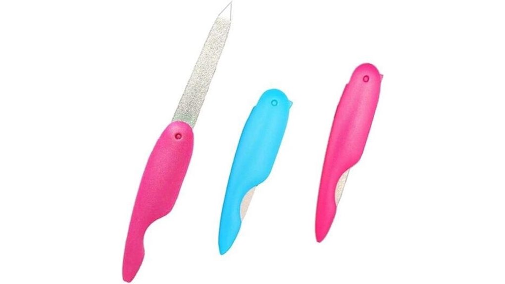 Best Portable Pedicure File (Travel) for Fresh Nails Anywhere 8 three stainless dual sided files