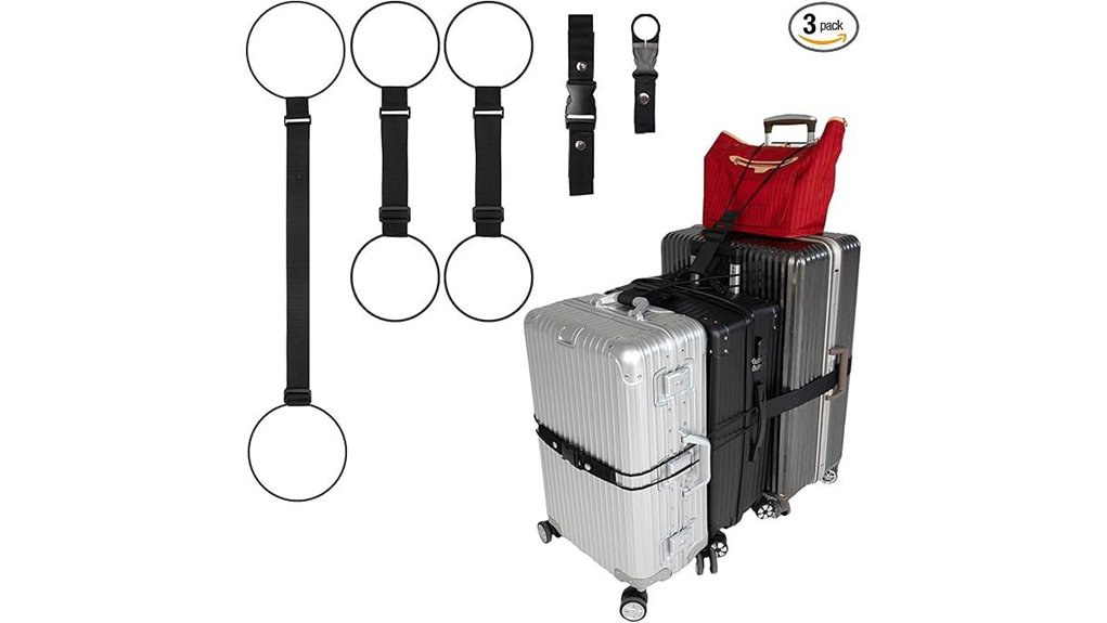 Best Compression Straps for Suitcases (After-Shopping Control) 1 three tsa luggage straps