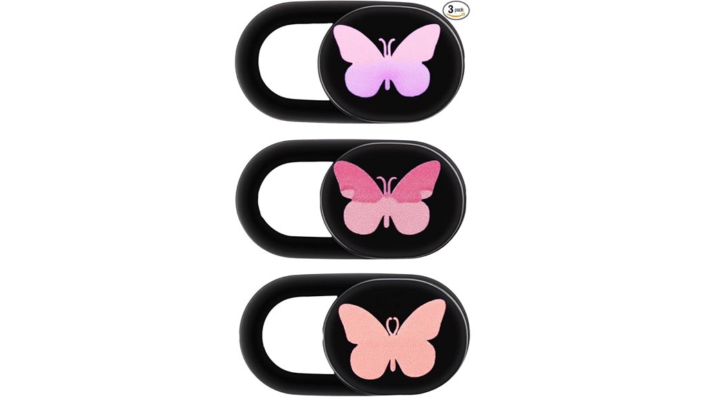 three unit webcam butterfly slides