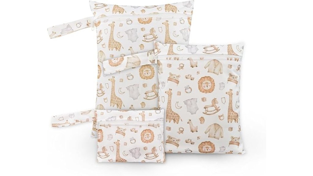 Best Wet Bag Sets for Dirty Diapers & Clothes You’ll Love 9 three zippered wet dry bags