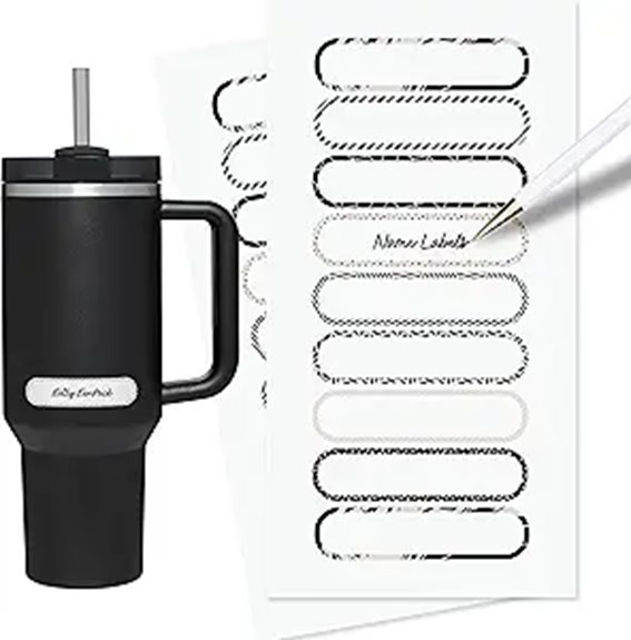 Top Waterproof, Readable Toiletry Labels for Travel Bottles 5 threekin waterproof bottle labels
