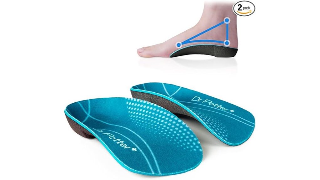 Best Insoles for Travel: Arch Support vs Heel Cushion 8 threequarter orthotic plantar relief