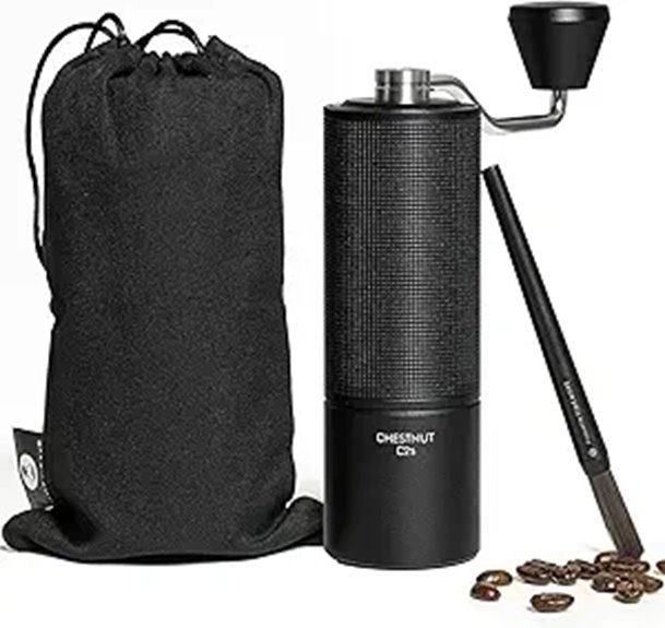 Best Manual Compact Portable Coffee Grinders for Travelers 8 timemore chestnut manual grinder