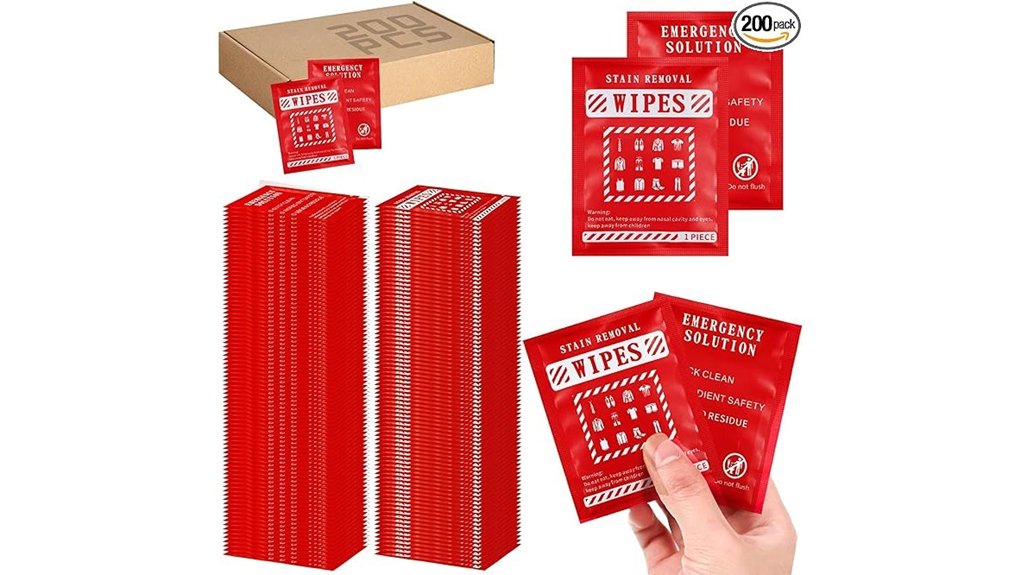 timgle 200 red wipes