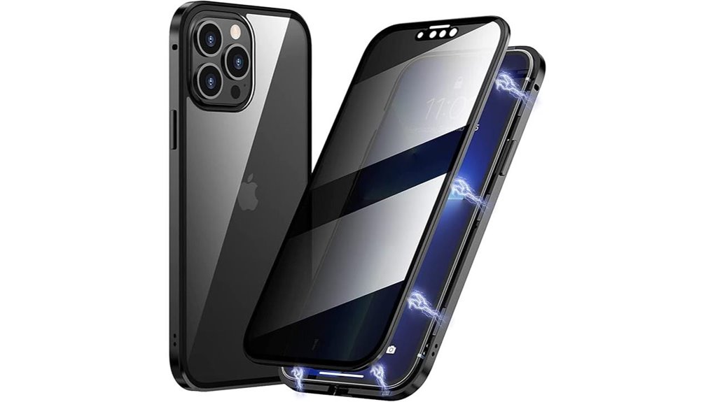 titanium anti spy iphone case