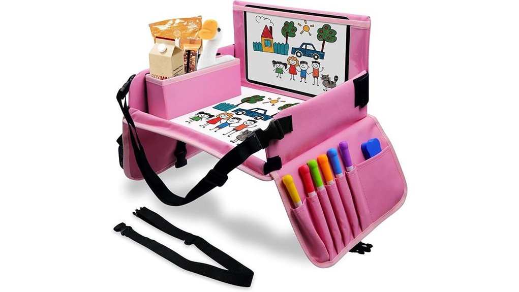 Top Kids’ Travel Activity Trays (Car/Plane) for Endless Fun 8 toddler car seat tray