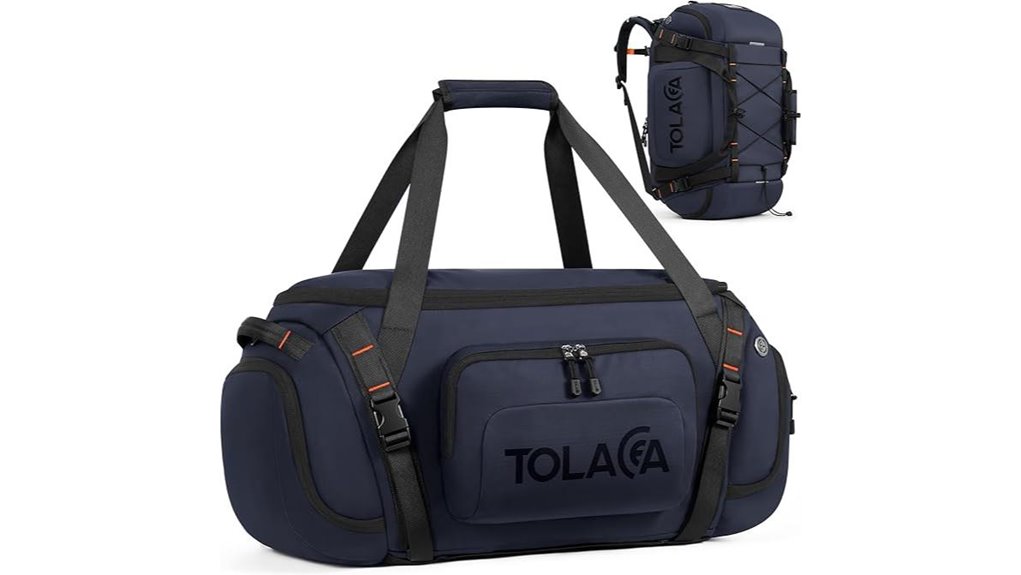 Carry‑On Duffels with Backpack Straps for Air Travel 1 tolaccea 40l wet bag