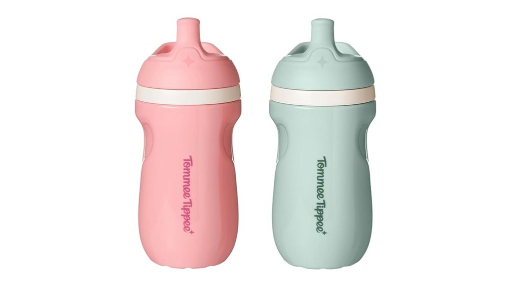 Leak‑Proof Sippy Cups for Plane Adventures 1 tommee tippee 9oz sporty