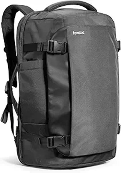 tomtoc 40l tsa friendly backpack