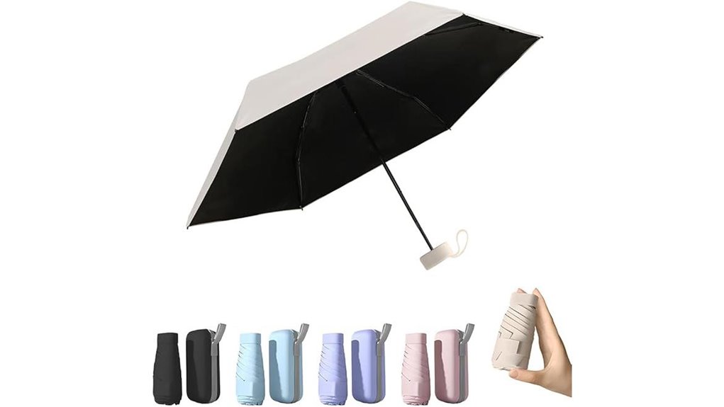 topsail compact uv protective umbrella