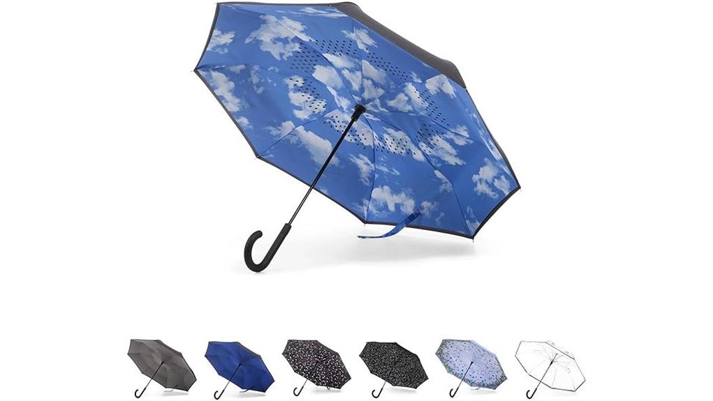 Rain Gear for Hikers: Trekking Umbrella Alternatives You’ll Love 12 totes auto closing windproof umbrella