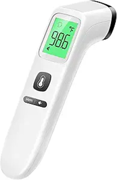 Top Travel Thermometers: No-Contact vs Oral for Families 11 touchless digital fever thermometer
