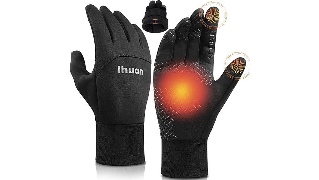 touchscreen waterproof winter gloves
