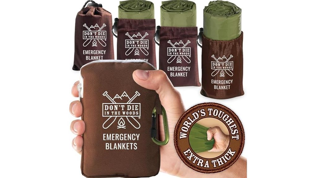 Top Emergency Mylar Thermal Blankets You Need on Hand 8 toughest 4 pack emergency blanket