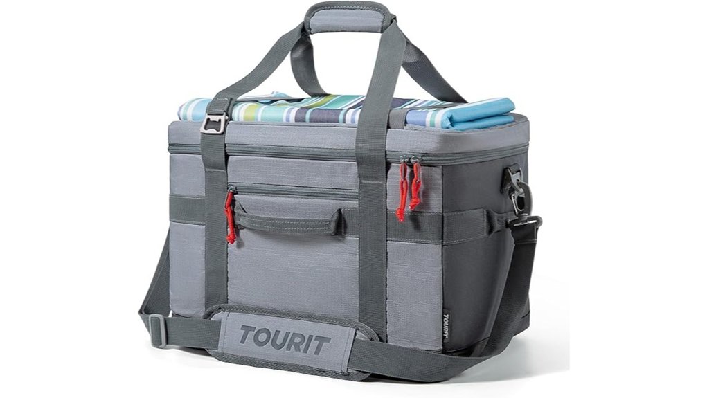 Soft Coolers for Travel Picnics That Keep Food Fresh 1 tourit soft sided collapsible cooler