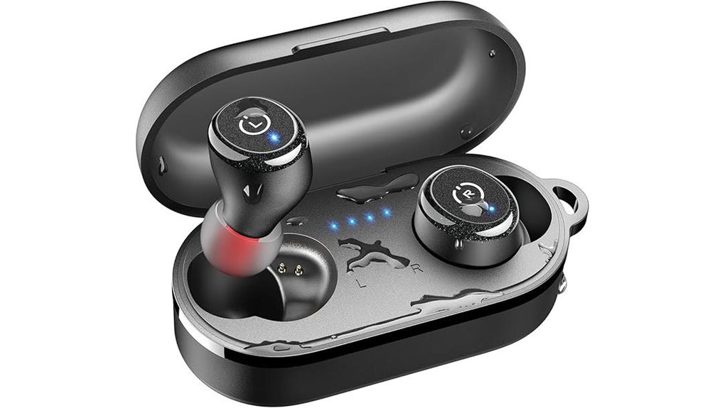 Top Earbuds for Travel: Battery Life and Perfect Fit 10 tozo t10 55h waterproof