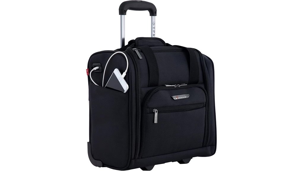 Underseat Bags with Quick-Access Tech: Security-Friendly Go-To 2 tprc 15 inch underseat usb