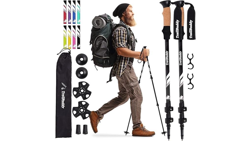 trailbuddy lightweight aluminum poles