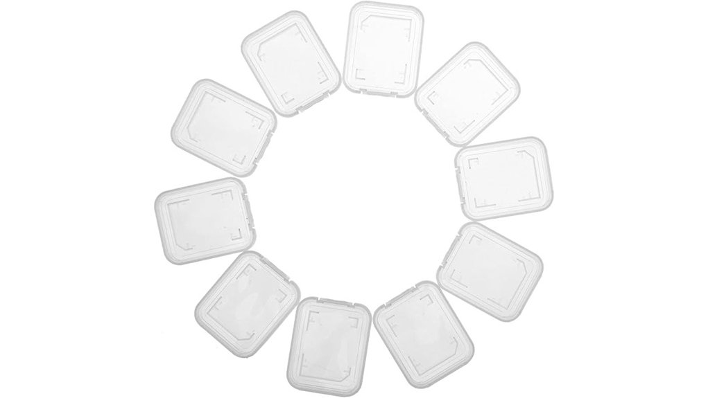 Top Memory Card Holders to Keep Your Photos Safe 3 transparent sd card holders
