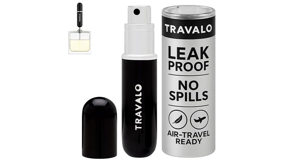 Best Leakproof Refillable Perfume Atomizers Anyone Can Use 8 travalo leak proof tsa approved atomizer