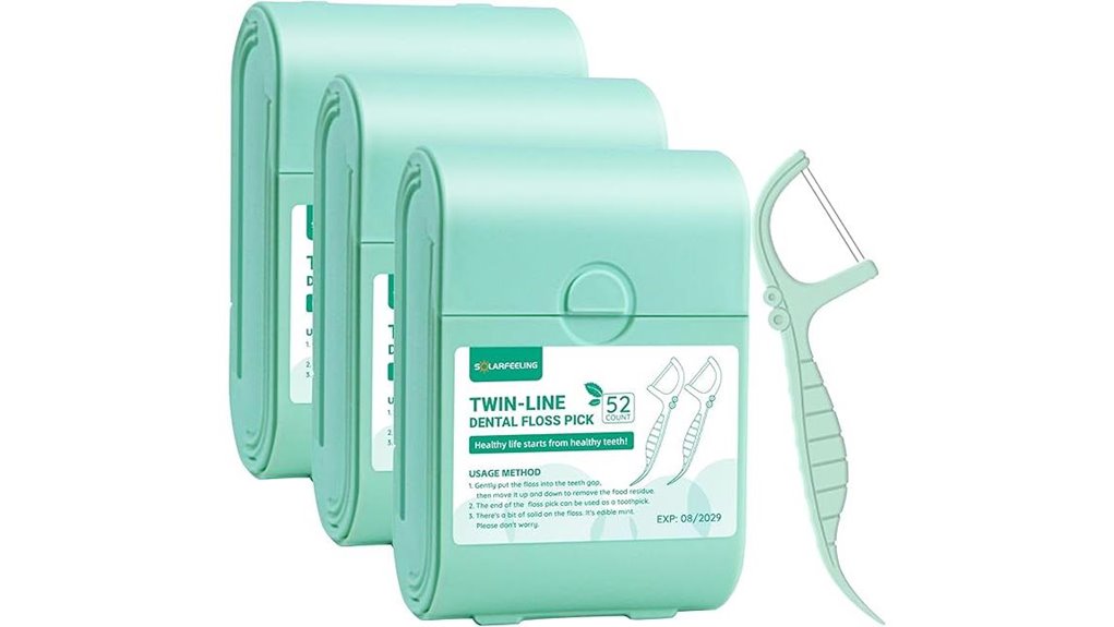 Travel-Friendly Dental Kits With Floss, Picks, and Case 2 travel 156 minttwine picks