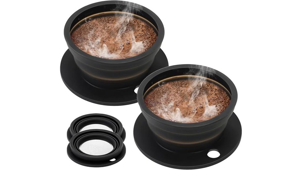 Best Travel Pour-Over Coffee Kits (All-In-One) for On-the-Go 15 travel 2 pack paperless pour over