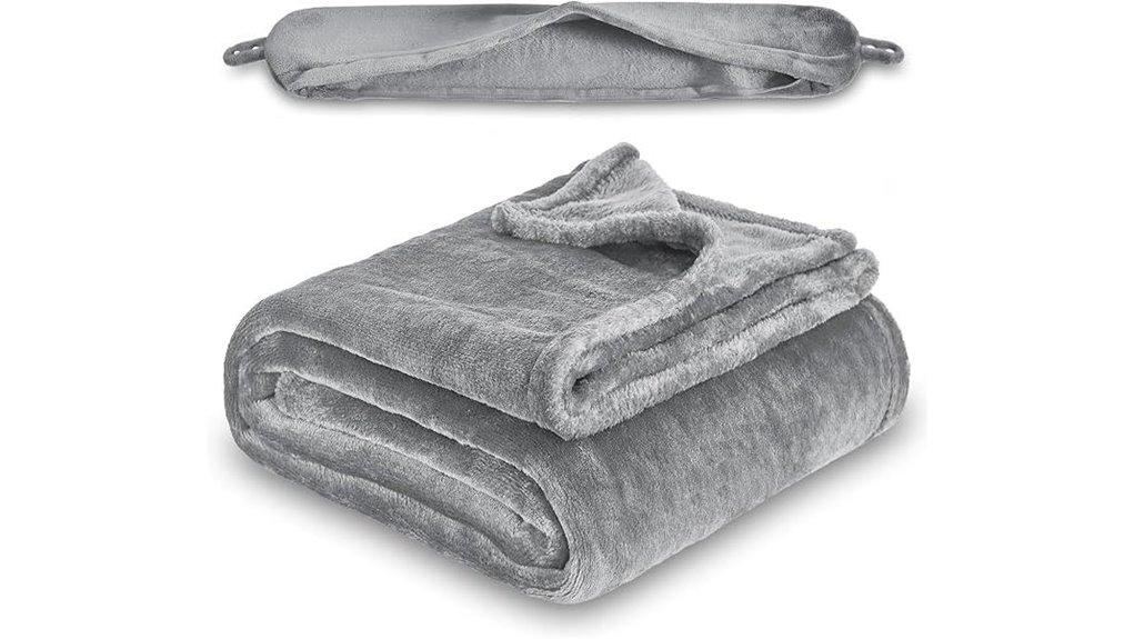 Travel Blankets That Pack Small: Warmth Without Bulk 9 travel blanket neck pillow case