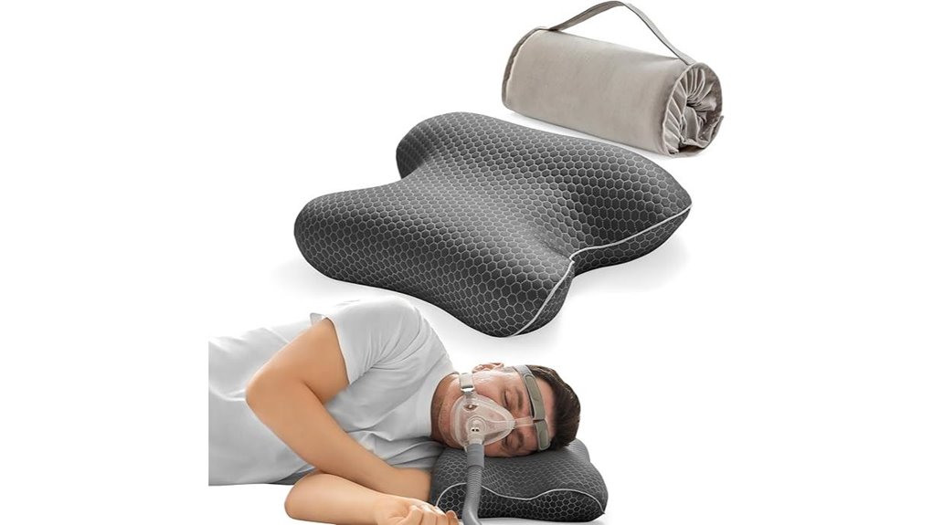 Travel Pillows for Side Sleepers: No Neck Strain 7 travel cpap neck pillow