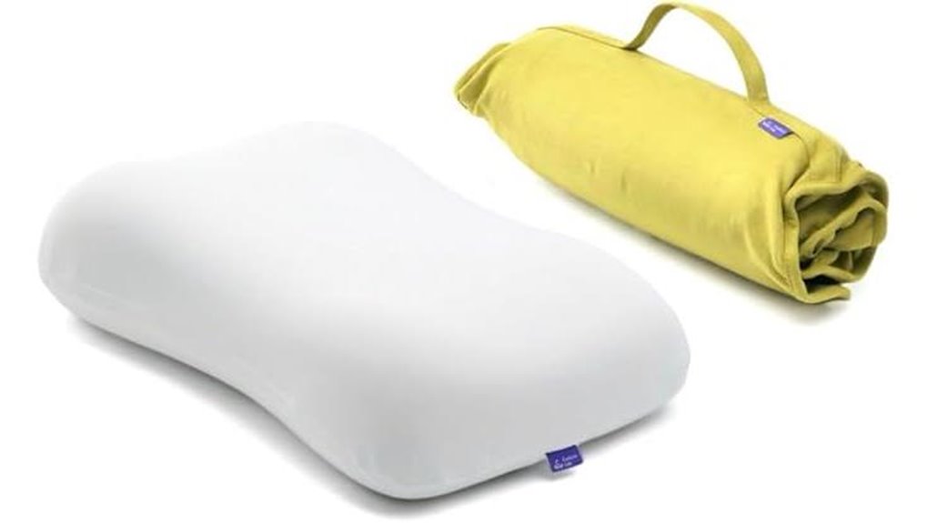 Travel Pillows for Side Sleepers: No Neck Strain 10 travel deep sleep pillow