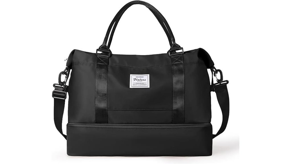 travel duffel wet pocket
