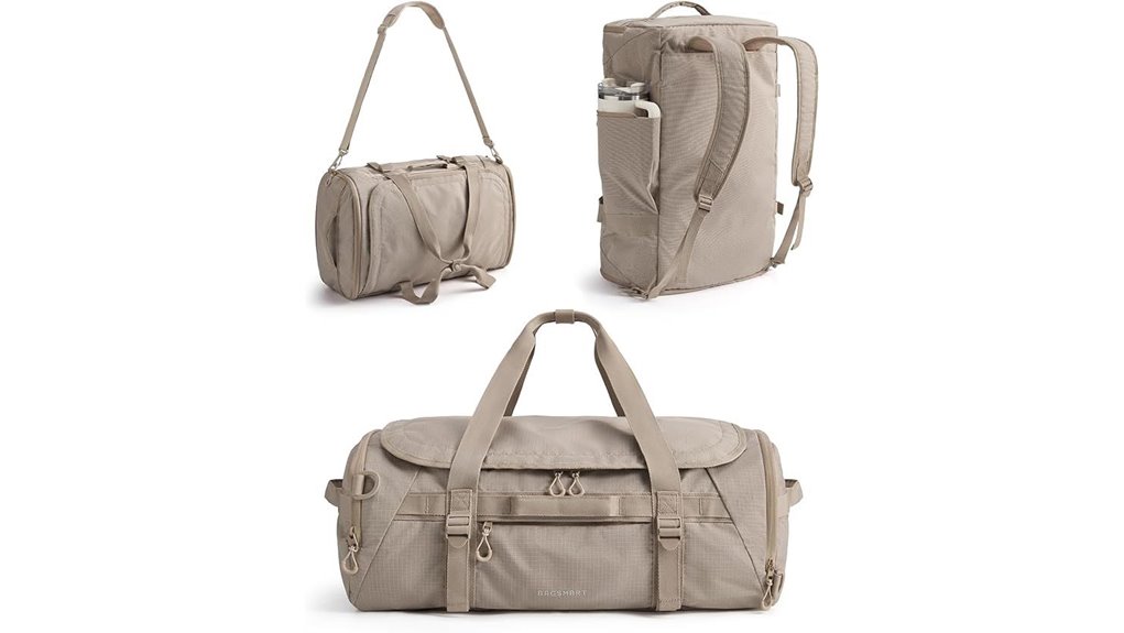 Best Travel Duffels That Convert Into Backpacks 8 travel duffle with shoes