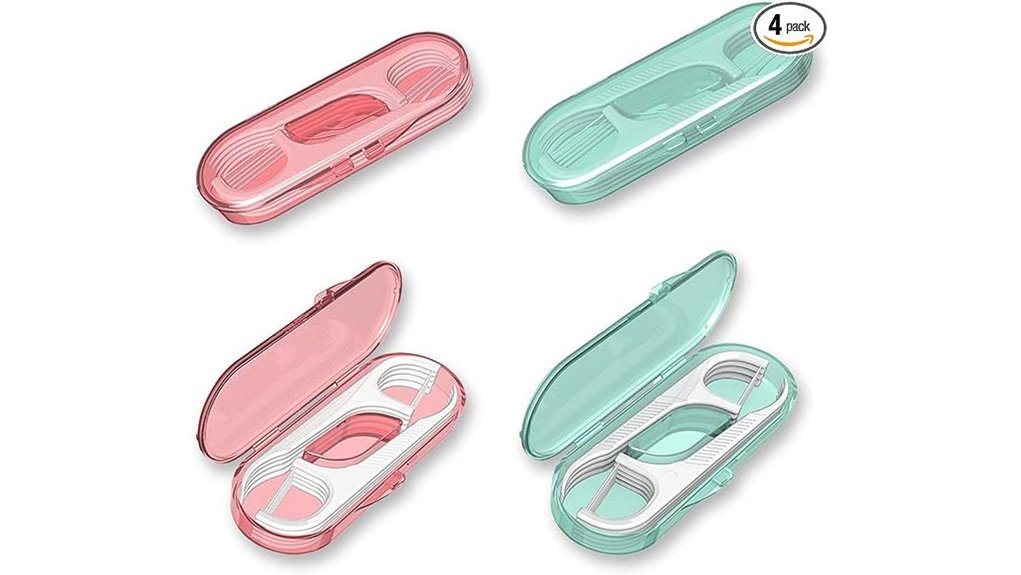 Travel-Friendly Dental Kits With Floss, Picks, and Case 5 travel floss picks toothpicks