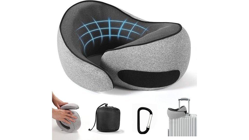 travel foam neck pillow