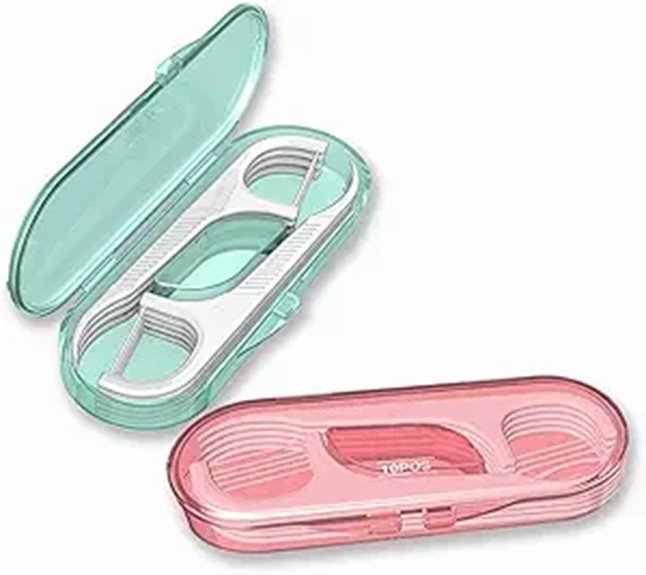 Travel-Friendly Dental Kits With Floss, Picks, and Case 15 travel friendly floss picks case