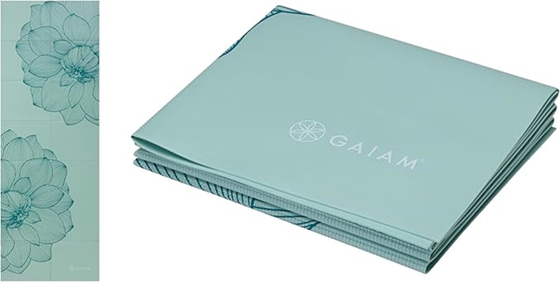 Travel Yoga Mats (Thin & Foldable): Portable Pad for the Road 2 travel friendly folding yoga mat