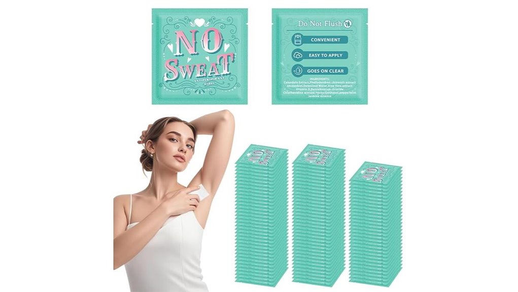 travel hypoallergenic antiperspirant wipes
