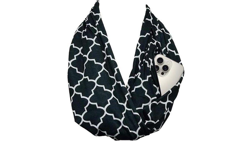 Top Travel Scarves with Hidden Pockets for Secure Carry 4 travel infinity scarf pocket
