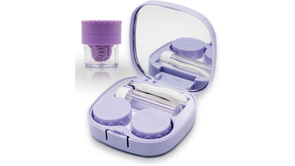 Leak‑Resistant Contact Lens Travel Kits Travelers Must Have 3 travel lens case mirror cleaner