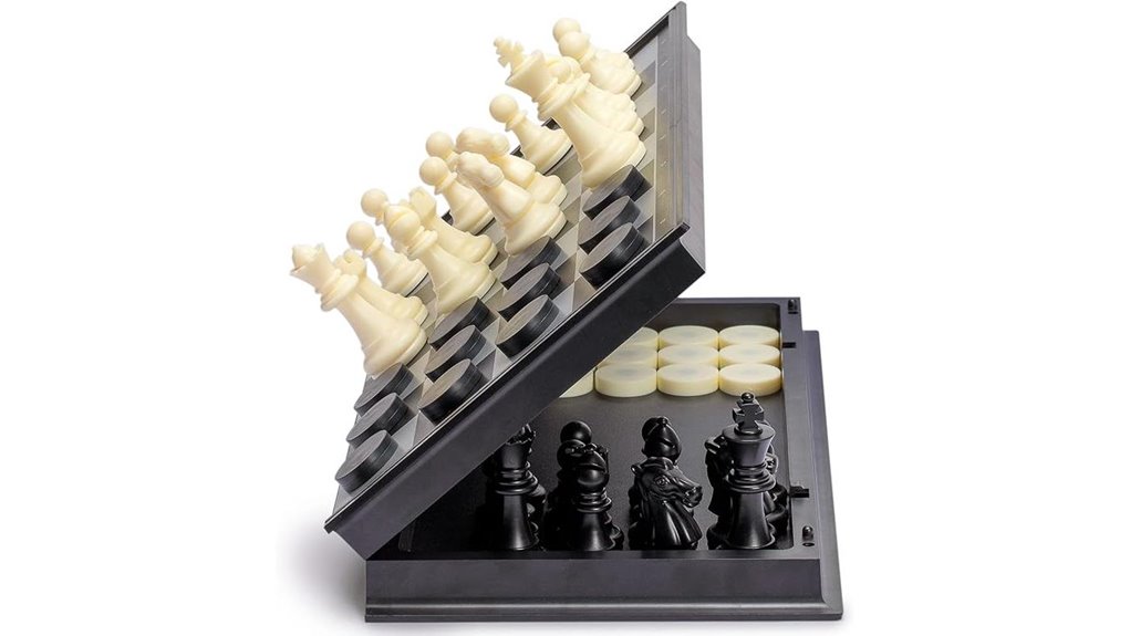 travel magnetic chess checkers