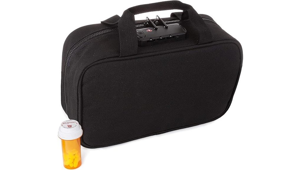 Lockable Toiletry Bags That Keep Your Essentials Secure 4 travel medication storage bag