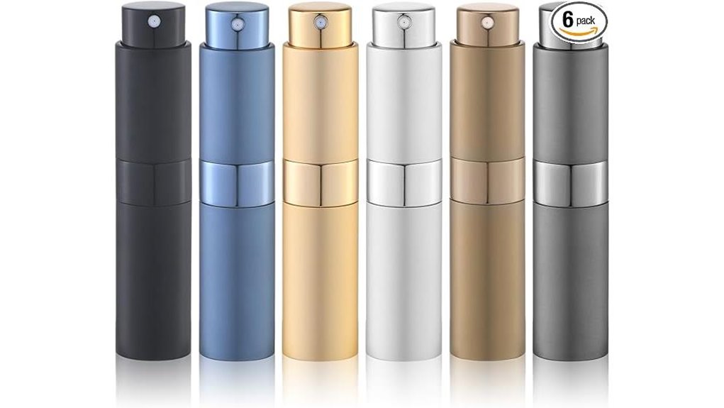 Top Refillable Perfume Sprays (Sturdy Atomizers) Perfumers Love 3 travel mini refillable cologne