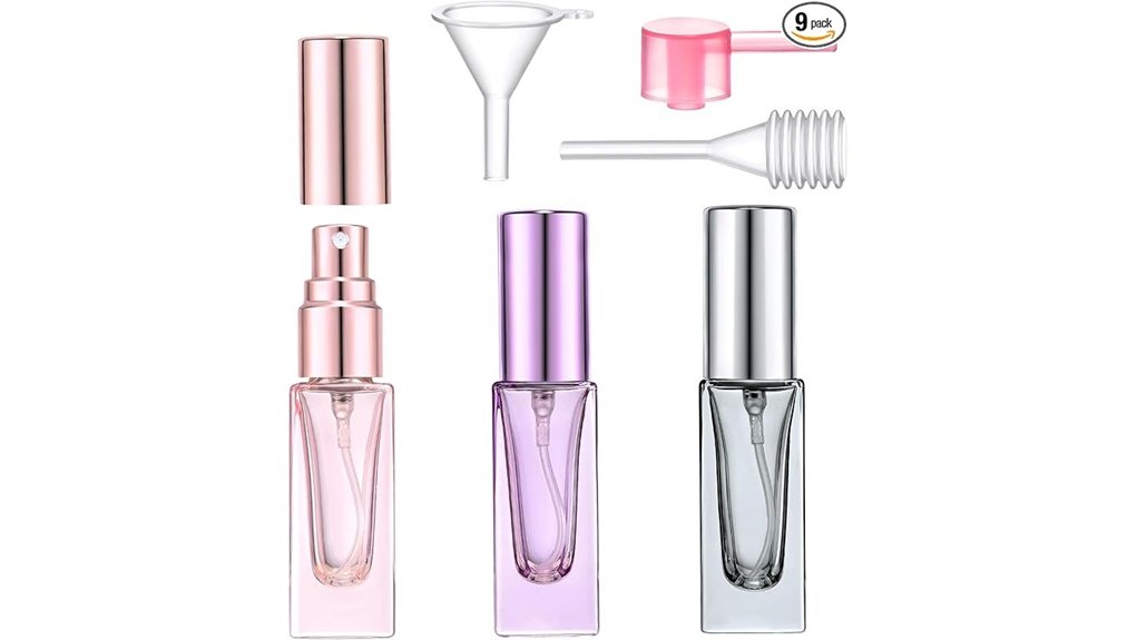 Top Refillable Perfume Atomizers With Valve Fill – No Funnel Needed 7 travel perfume atomizer refills