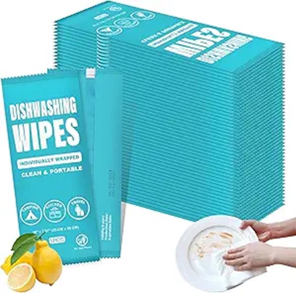 The Best Portable Dish Soap Sheets Travelers Can Pack 5 travel ready 50 pack dish wipes