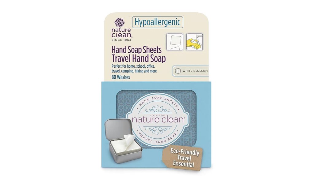 Best Biodegradable Soap Sheets for Campers & Hikers 8 travel ready eco soap sheets