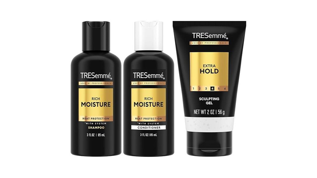 travel ready hair care trio