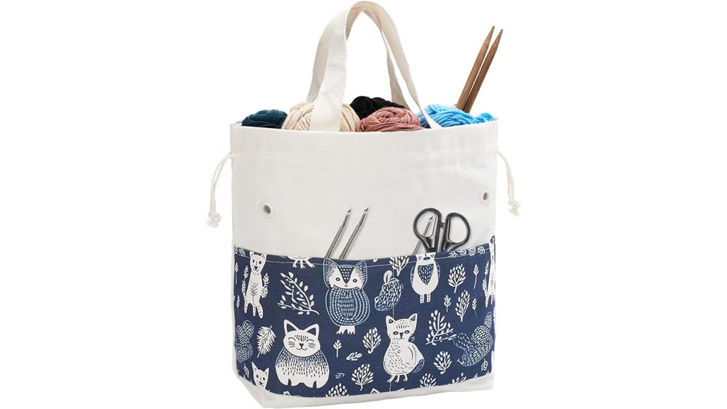 travel ready yarn storage bag