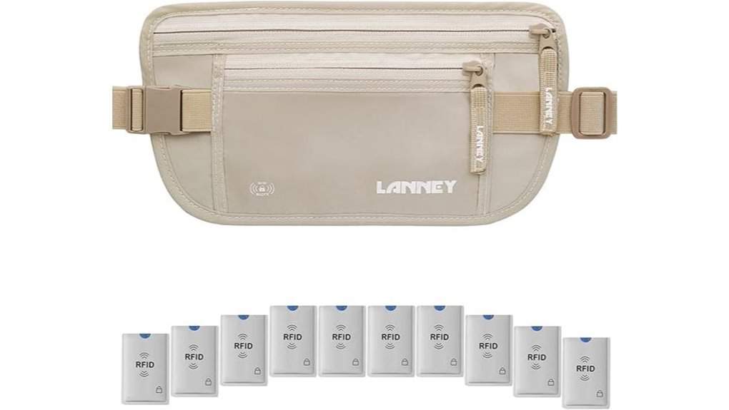 The Best Travel Waist Packs That Avoid Tourist Gimmicks 3 travel rfid blocking belt