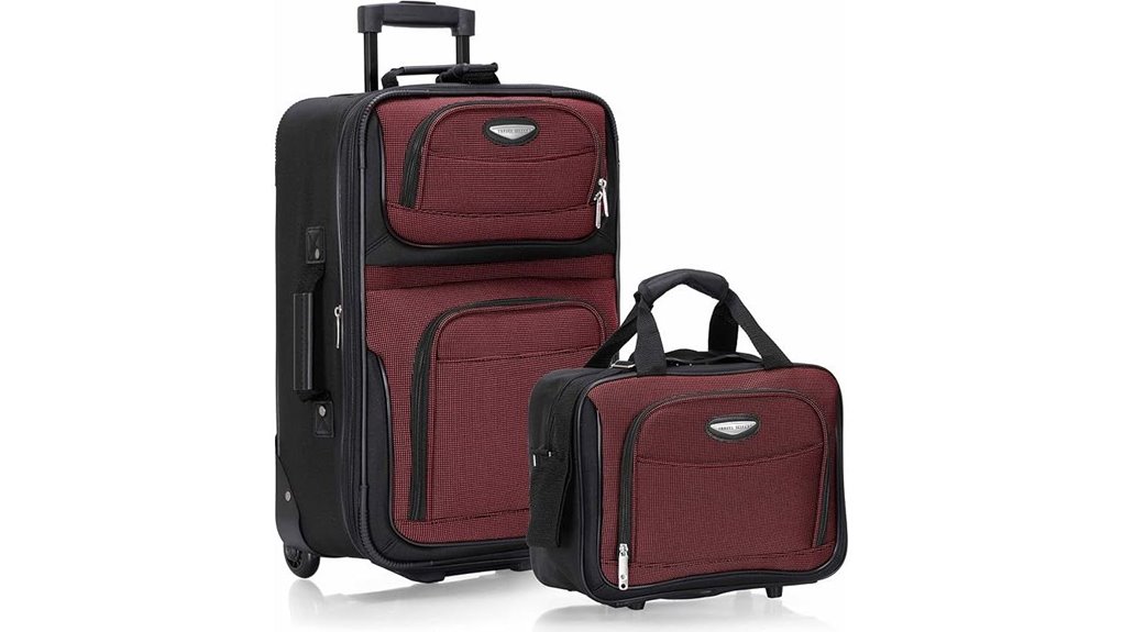 Top Luggage with Front-Open Compartments (Hotel-Friendly) 10 travel select amsterdam softside
