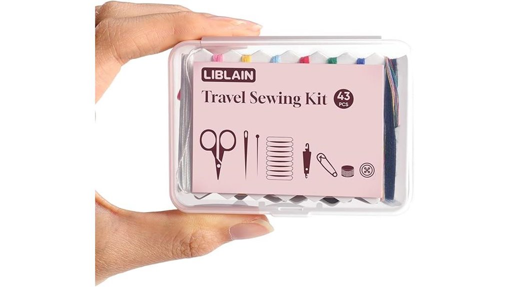 Travel Sewing Kits (Tiny but Complete) That Pack All You Need 7 travel sewing kit 43pcs