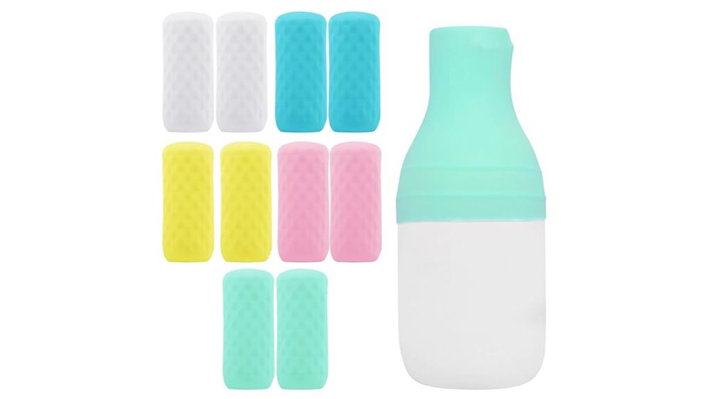 travel silicone bottle covers